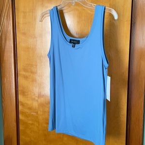 Karen Kane sleeveless light blue top size XL